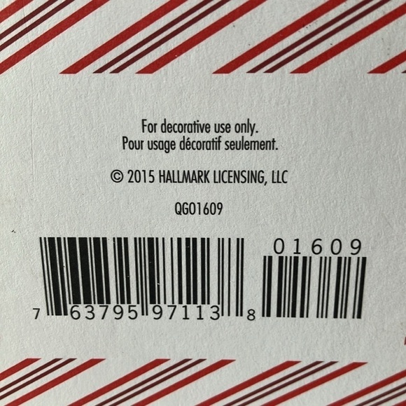 Hallmark: 2015- Keepsake Ornament- Emerald Joy Ceramic Christmas Ornament - Picture 15 of 16